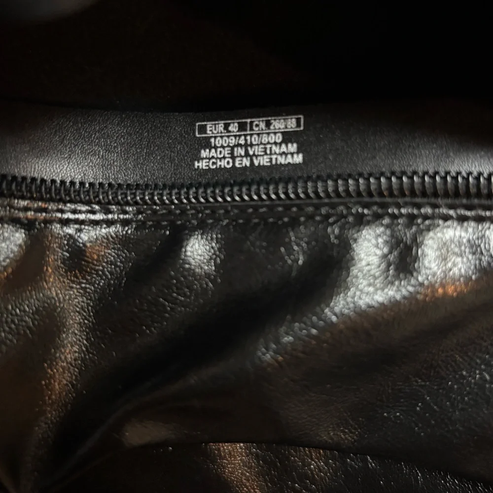 Zara | Shiny Black Over the Knee Boots